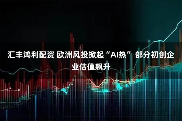 汇丰鸿利配资 欧洲风投掀起“AI热” 部分初创企业估值飙升